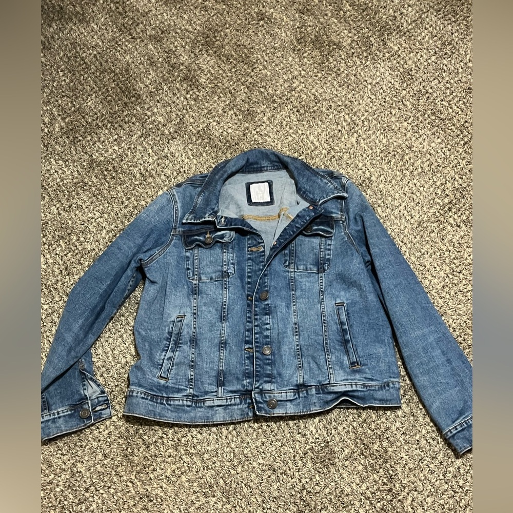 LC Lauren Conrad Blue Denim Jacket